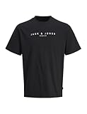 JACK & JONES Jprblajayson SS tee, Negro (Black Beauty), L Hombres