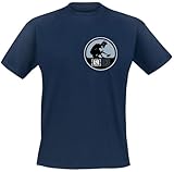 Linkin Park Meteora Distorted Hombre Camiseta Azul Marino M