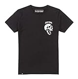 Zoo York Cabeza de Esqueleto SkeletonHead, Camiseta de manga Corta, Negro, XL para Hombre