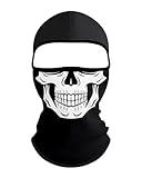 TPZORJX pasamontañas calavera，sotocasco moto，pasamontañas hombre，pasamontañas bicicleta，Pasamontañas Calavera Mascara Calavera Motocicleta Bicicleta Bragas de Cabeza de Halloween