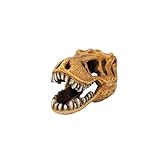 CLASSIC T-Rex - Adorno de Acuario con Calavera de Dinosaurio, decoración prehistórica, 127 x 75 x 77 mm