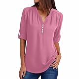 Camisetas Elegantes Ofertas Calaveras Mujer Camisas Fiesta Manga Corta XL Camiseta Amiga Novia con Flecos Vaquera Verano Asimetricas Blancas XXL Camisa Blanca Cuello Bonito Pico Blusa Romantica