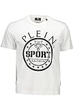 Philipp Plein Sport Hombre T-Shirt TIPS128 01 White Camiseta