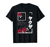 Calavera Rosas Japonés Ropa Gótico Japon Grunge Aesthetic Camiseta