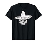 Fiesta De Calaveras Mexicanas Con Sombreros Fiesta Gótica Camiseta