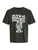 JACK & JONES Jjsully tee SS Crew Neck, Mochila, M Hombres