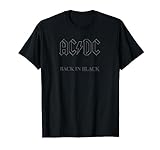 AC/DC - Carátula del álbum Back in Black Camiseta