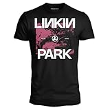 Linkin Park - Camiseta oficial unisex de algodón para adulto y niño, Negro , XXL