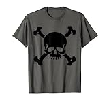 Camiseta con diseño de calavera pirata y bandera pirata Camiseta