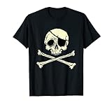 Velas Jolly Roger, bandera pirata y calavera Camiseta