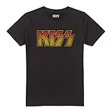 Cotton Soul Kiss Logo - Camiseta para hombre, color negro, Negro, L