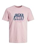 JACK & JONES Jcomap Summer Logo tee SS Crew Neck Sn Camiseta, Winsome Orchid, L para Hombre
