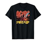 AC/DC Rock Music Band PWRUP Stage Lights Camiseta