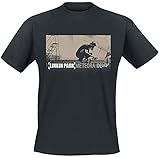 Linkin Park Meteora Hombre Camiseta Negro L 100% algodón Vorne Bedruckt, Hinten Bedruckt Regular