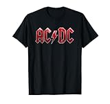 ACDC Red Ice Logo Rock Music Band Camiseta