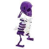 DIKACA Calavera Toys Juguetes de Interior Juguete para Juguete de descompresión Juguete Interesante Juguete para Juguete inquieto el plastico Púrpura