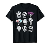 Camisa de calavera para hombre, camisa de calavera para niños, calavera para niños Camiseta