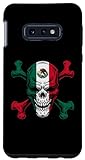 Carcasa para Galaxy S10e Bandera de calavera de México Orgullo Bandera mexicana Raíces México Souvenir