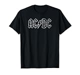Oficial AC/DC Logo dentado Rock Música Banda Heavy Metal Camiseta