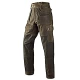 Härkila Pantalones de Cuero para Hombre de la Marca Angus, Hombre, Color Green/Brown, tamaño 50