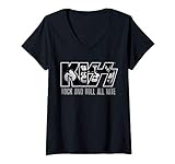 Mujer KISS - All Nite Camiseta Cuello V