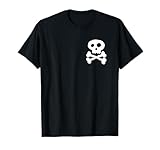 Cráneo Pirata con diseño de Calavera Camiseta