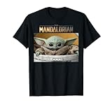 Star Wars The Mandalorian The Child Logo Portrait Panel Camiseta