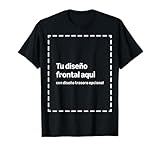 Camiseta Personalizada Frente Y Espalda