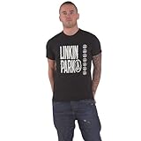 Linkin Park - Camiseta con logotipo de la banda de cambio, unisex, color negro, talla S, negro