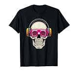 Camisetas divertidas con gráficos de calavera - Ilustración de calavera de Halloween Camiseta