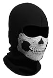 WTACTFUL Pasamontañas de esqueleto 3D con calavera aterradora para cosplay, disfraz de Halloween, fiesta, esquí, snowboard, ciclismo, motocicleta, actividades deportivas al aire libre, malla