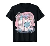 Lindo Gato Kawaii Esqueleto Halloween Calavera Gatos Camiseta