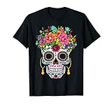 Día de los Muertos 2023 Calavera Azúcar La Catrina Halloween Camiseta
