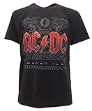 Camiseta AC DC Black Ice RACBI… - Negra 100% Algodón, Negro , Medium