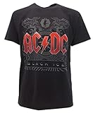 AC/DC Camiseta Black Ice Original Grupo Rock Producto Oficial Álbum Negro XL