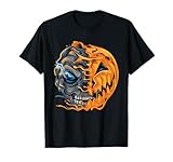 Niños Halloween Calavera Calabaza Niños Adolescentes Hombres Camiseta