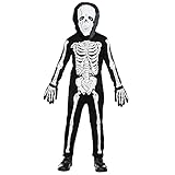 WIDMANN Widman - Disfraz de esqueleto de halloween para niño, talla 158 (38118)