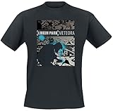 Linkin Park Meteora Drip Collage Hombre Camiseta Negro XL 100% algodón Vorne Bedruckt Regular