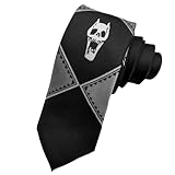 YOFDAL Corbata de calavera JO-JO, accesorios de cosplay de aventuras