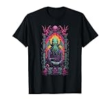 Cthulhu - Cthulhu - Figura decorativa, diseño de monstruos góticos Camiseta