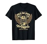 Camisetas Moteras Rockabilly Hombre Mujer Vintage Motos Camiseta