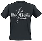 Linkin Park Prism Smoke Hombre Camiseta Negro XL 100% algodón Regular