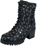 Rock Rebel by EMP Mujer Botas Negro EU37