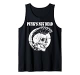 Punk's Not Dead Concierto de Punk Rock Regalo de calavera Camiseta sin Mangas