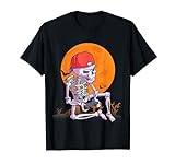 Gamer Esqueleto Disfraces de Halloween para hombres niños Camiseta