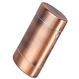 Goshentech Caja ovalada vintage, capacidad de 20, 100 mm, tamaño king (cobre rojo)