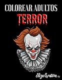 Colorear Adultos Terror: Mandalas de Colorear para Adultos ( Zombies , Monstruos , Calaveras ... )