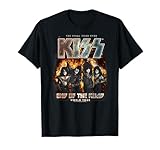 KISS Impresión de la icónica banda de rock heavy metal Camiseta