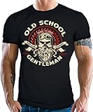 Gasoline Bandit Camiseta original de Biker Racer: Old School Gentleman, Old School, XXXL