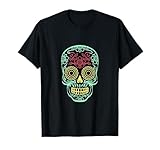 Sugar Skull Calavera Día de los Muertos para Mexicanos Camiseta